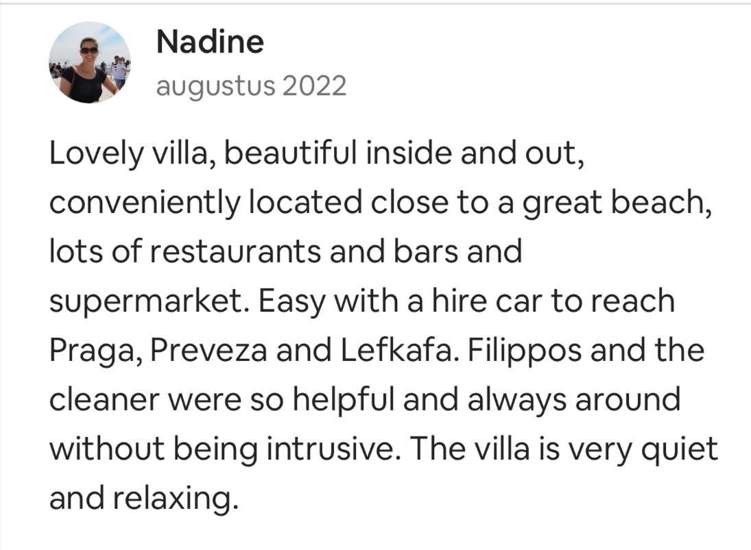 Villa Vrachos Luxury Living Eksteriør bilde