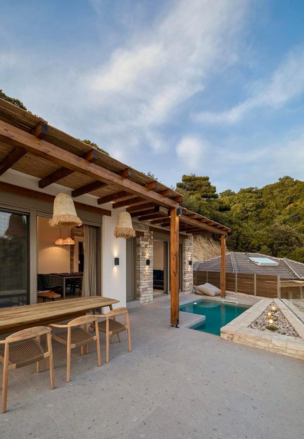 Villa Vrachos Luxury Living Eksteriør bilde